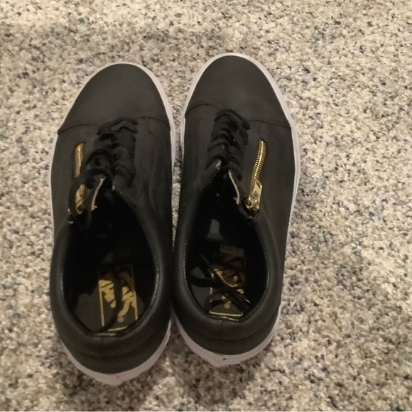 Vans Old Skool zip black gold - Picture 3 of 7